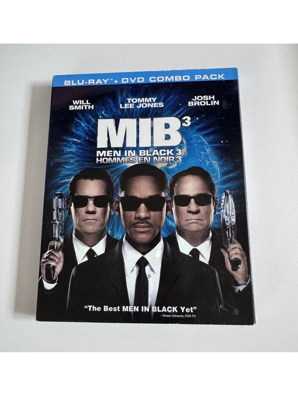 Men In Black 3 Blu-ray 2012 Region A Slipcover